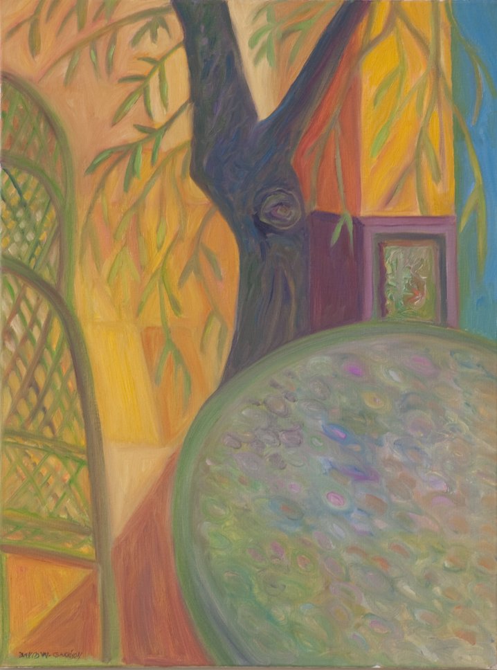 Table, Chairs, Olive Tree — Casa Chipe